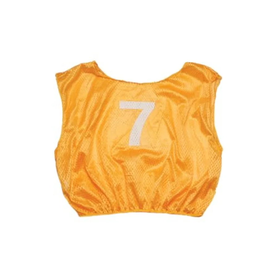 

unisex- Mesh Practice Scrimmage Vest and Numbe and - Pack of 12