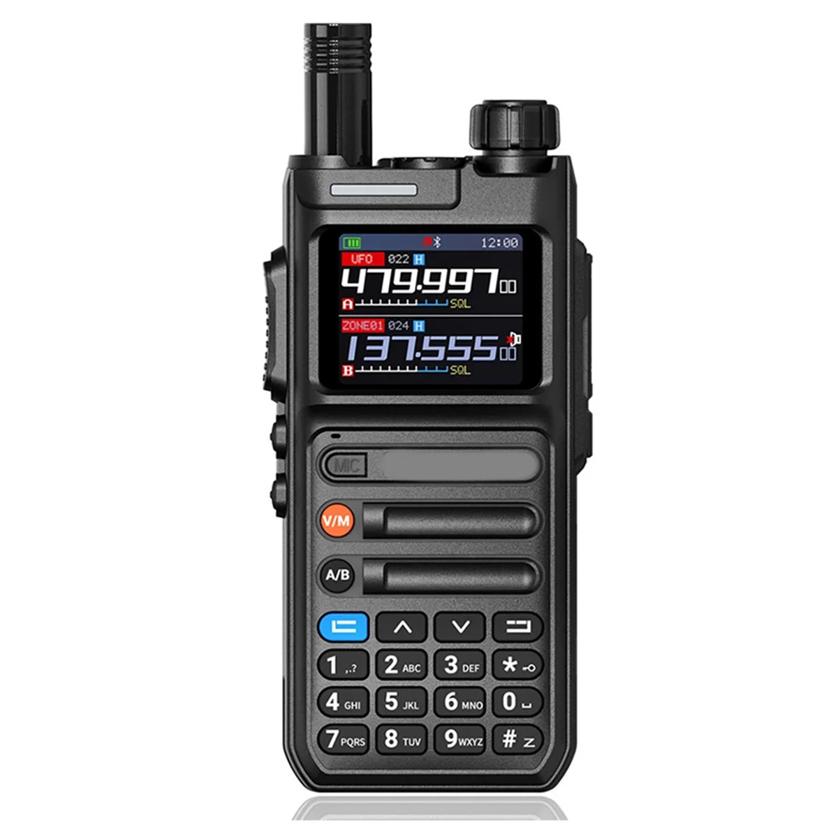 AR 26 GPS 10W Walkie Talkie Phone APP Bluetooth Programming Multi Air Band Wireless Copy Frequency Long Range Ham Radio