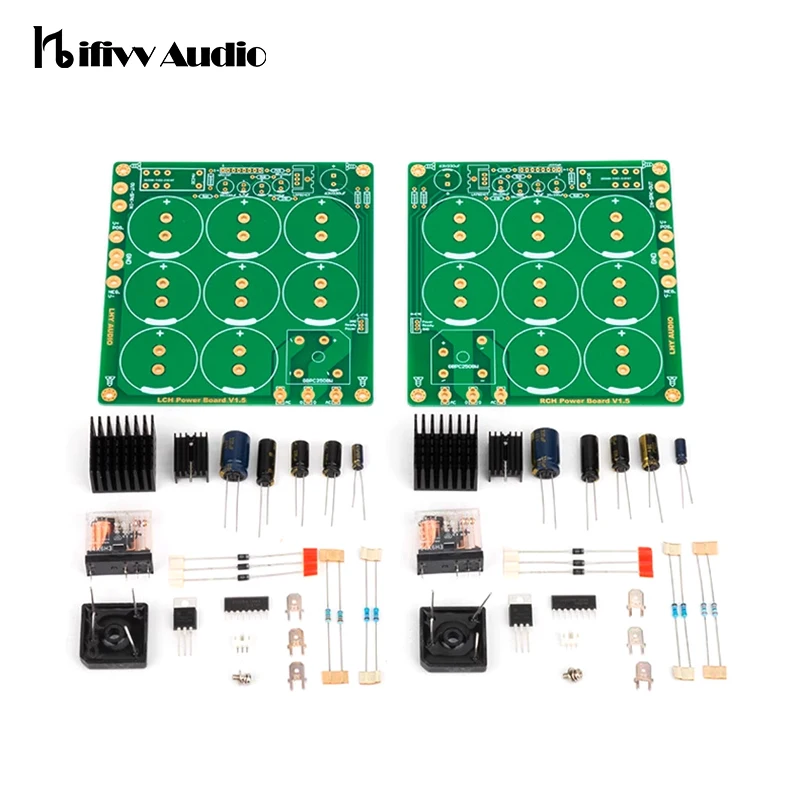 

Hifi Rectification And Filtering Power Board Horn Protection Kit for Diy Switzerland Post Power Amplifier Dual Channel Kits