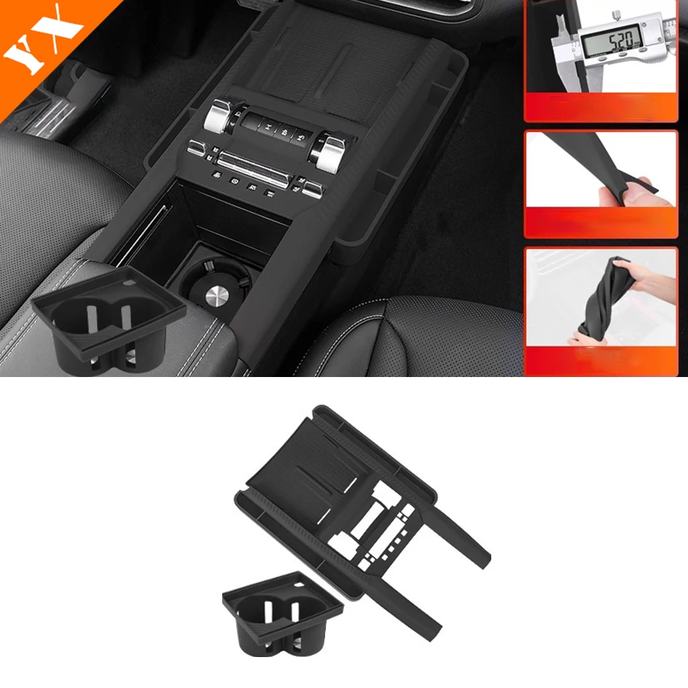 

Аксессуары для GWM Tank 300 Tank 300 2025, силиконовая накладка на центральную консоль автомобиля, защитный чехол, крышка чашки для воды, панель переключения передач