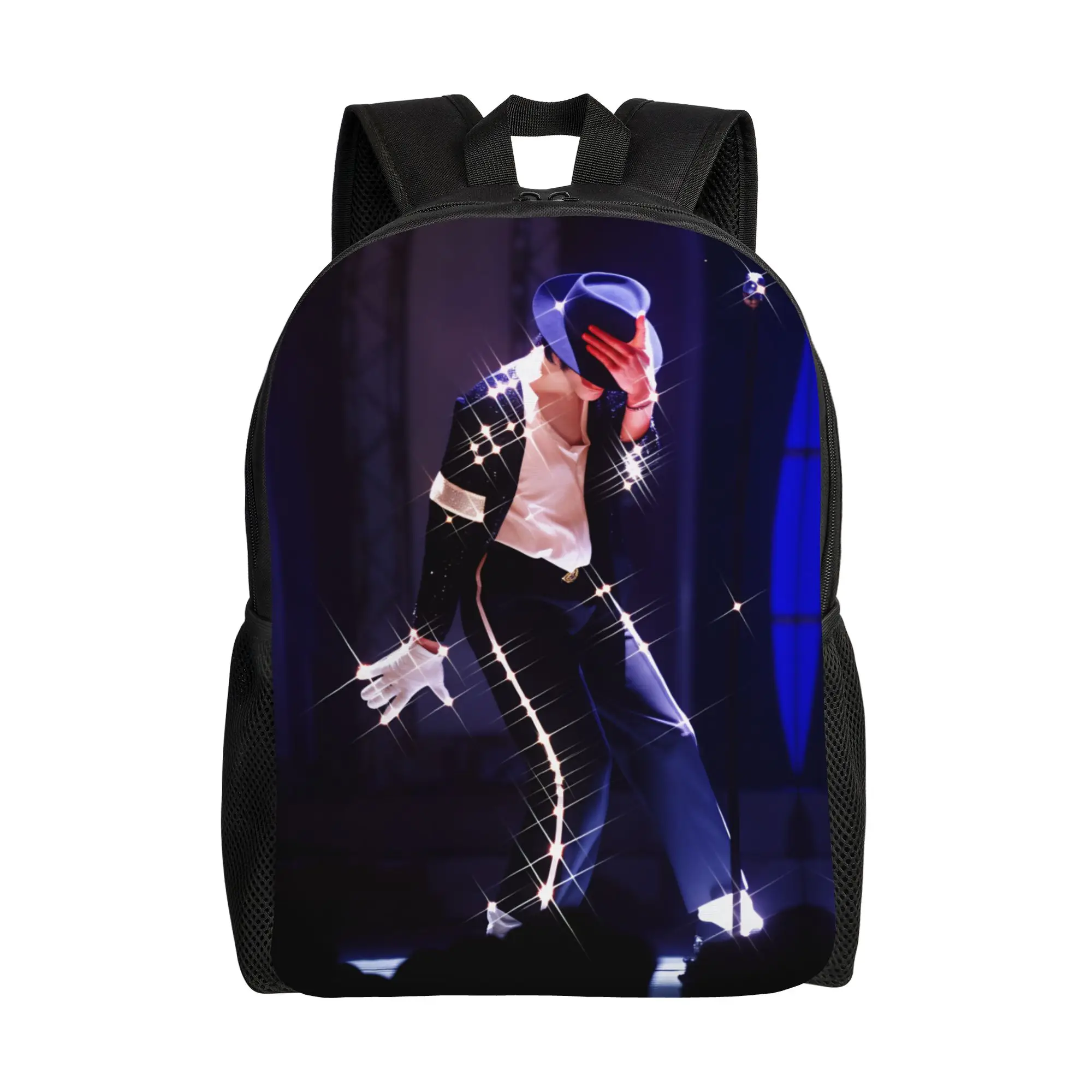 

Michael Jackson Musicians Backpack Girl Polyester Travel Backpacks Lightweight Leisure High School Bags Rucksack