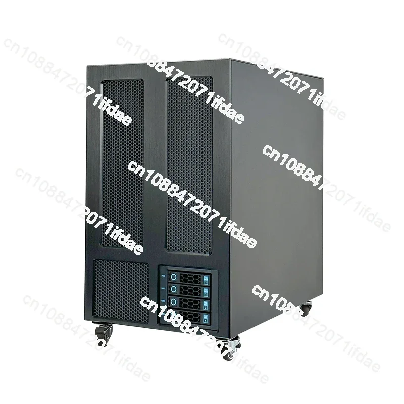 Ws04a Type 4 Card 4090 GPU Workstation Server Simulation Computing Deep Learning Tower Water Cooling Chassis