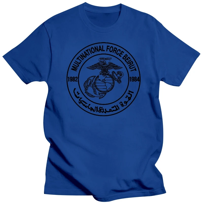 Marine Corps Beirut Lebanon 1982-1984  Outstanding Usmc Shirt 2020 Fashion Short T Shirt Customized Comfortable Male Tee Shirt