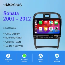 Car Radio For Hyundai Sonata EF 2001 2004 2007 2010 2012 Car Multimedia Video Music Player Auto Radio Head Unit Tape recorder