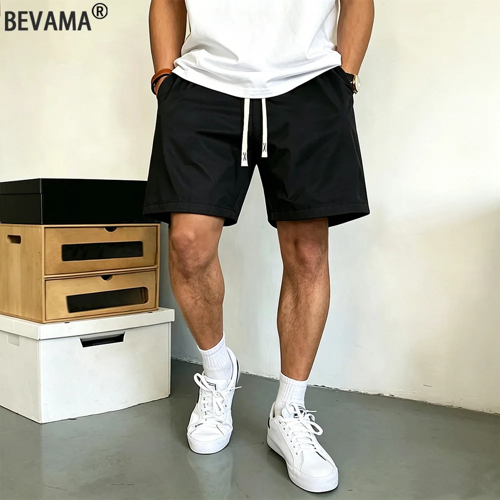 

Men’s Casual Shorts Relaxed Fit Drawstring Sweat Shorts with Adjustable Waist Breathable Comfortable Shorts for Daily Running