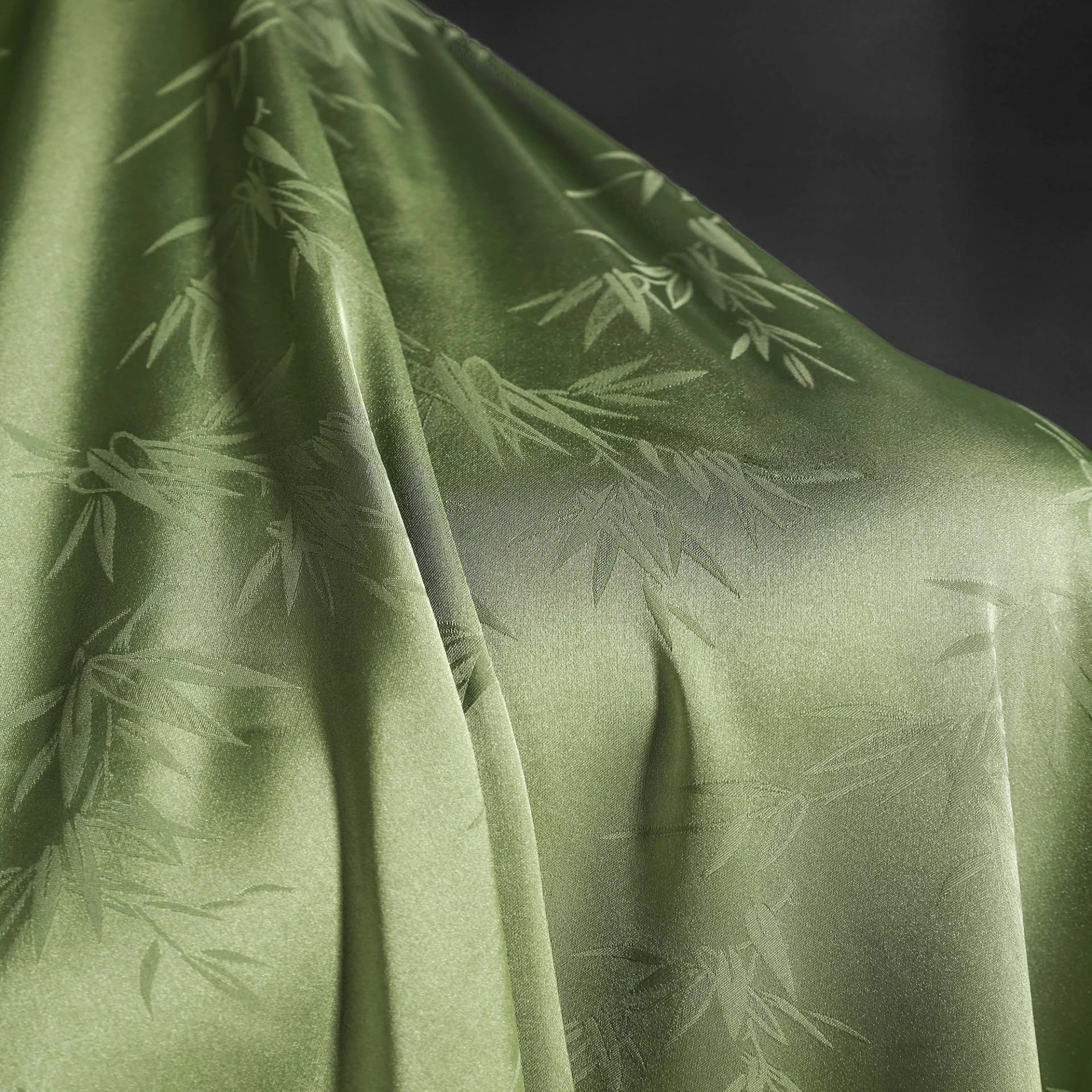 1 meter bamboeblad jacquard ac - Home Textiles Importers In Usa recensie en prijs