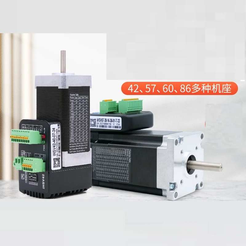 60 servo 200W High-Speed 3000 RPM Integrated Servo Motor DC AC Servo Driver Set for Motors