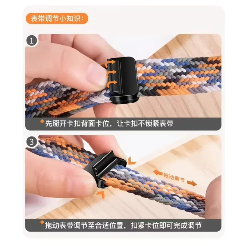 Cinturino in nylon per Redmi Watch 5 Bracciale con fibbia magnetica attiva per Xiaomi Redmi 5 Lite Cinturino flessibile traspirante sportivo