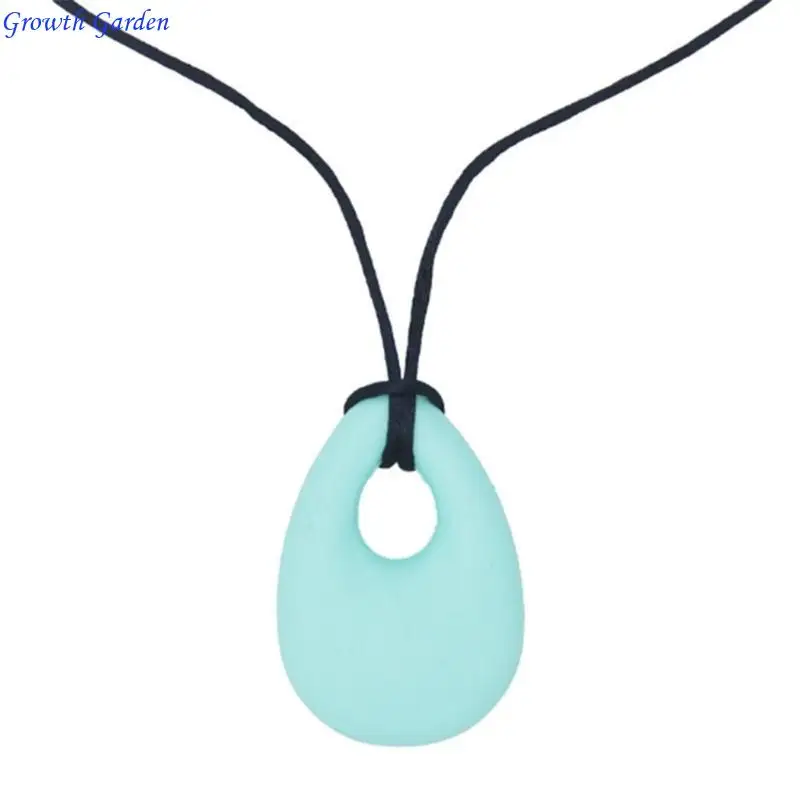 

Baby Angel Tear Teething Necklace Teether Autism Sensory Chewing E65D