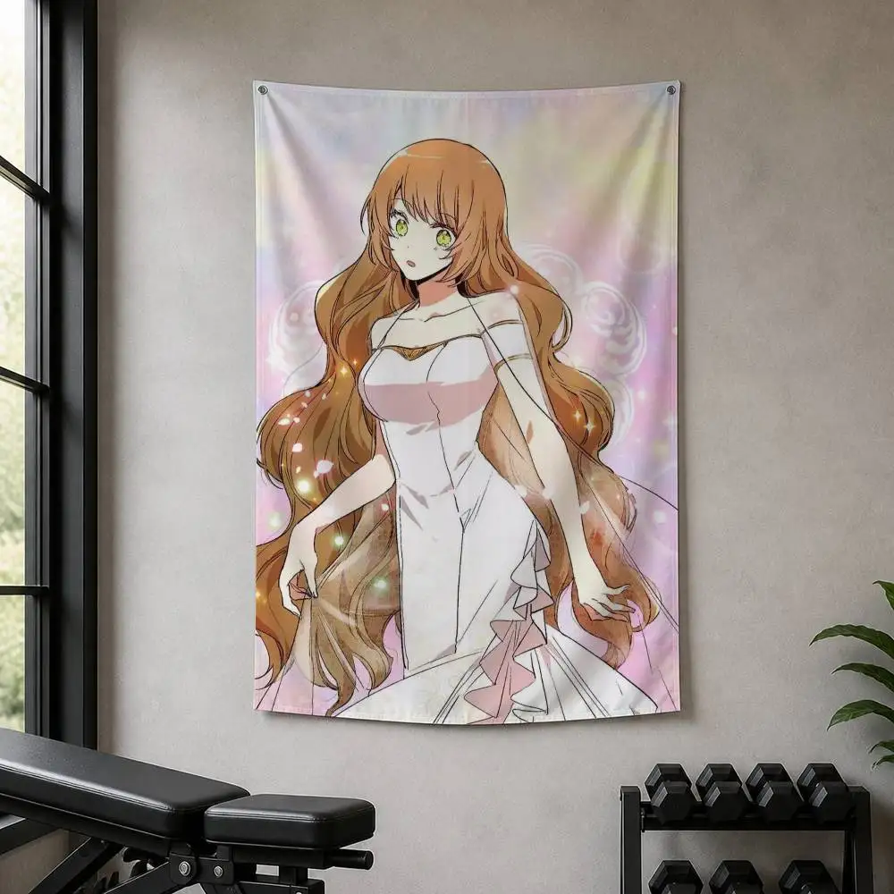 Why Raeliana Ended Up at the Duke's Mansion  Decorative Hanging Flag with Grommets for Garage Bedroom Dorm Wall Decor