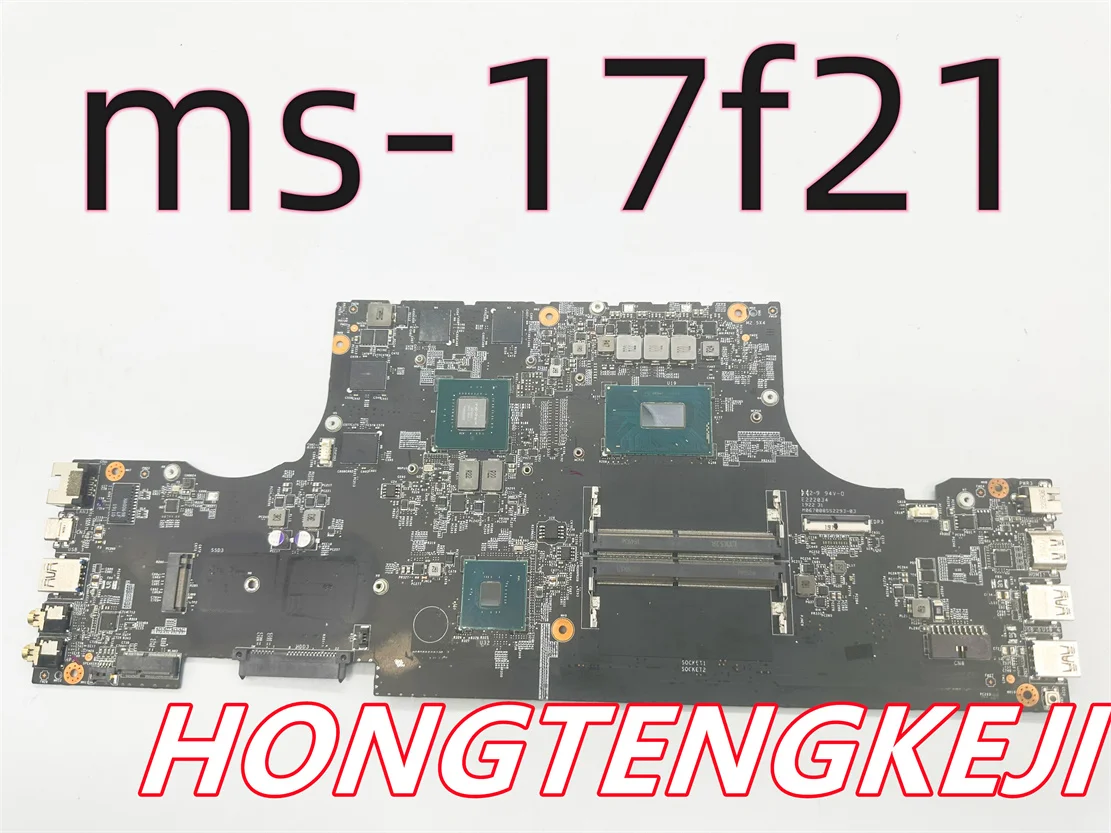 

Suitable for MSI GF75 THIN 9SC MS-17F21 laptop motherboard with i7-9750h and gtx1050mti Tested Fast Shipping