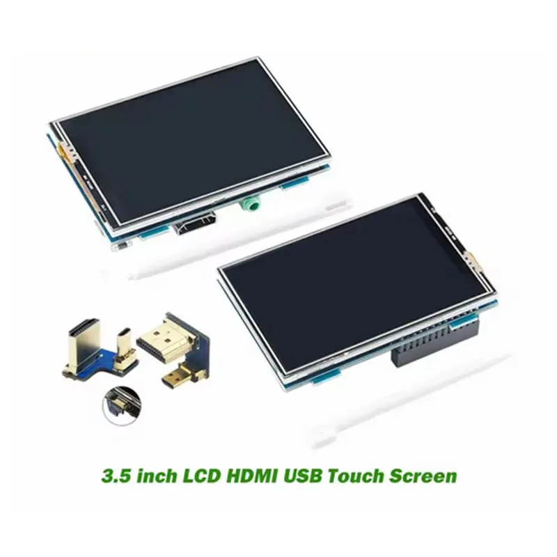 

Для Raspberri 4, ЖК-дисплей HDMI USB, 3,5-дюймовый сенсорный экран Real HD 1920x1080, ЖК-дисплей Py для Raspberri 3 Model B MPI3508