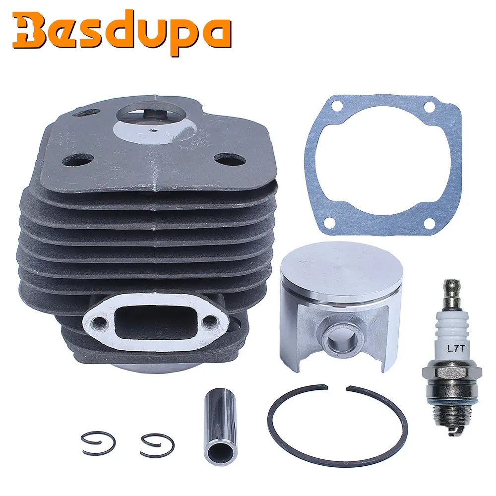 Cylinder Piston Kit Assembly 50mm For Husqvarna 268 268 Special 268XP Chainsaw Spark Plug Gasket 503611071