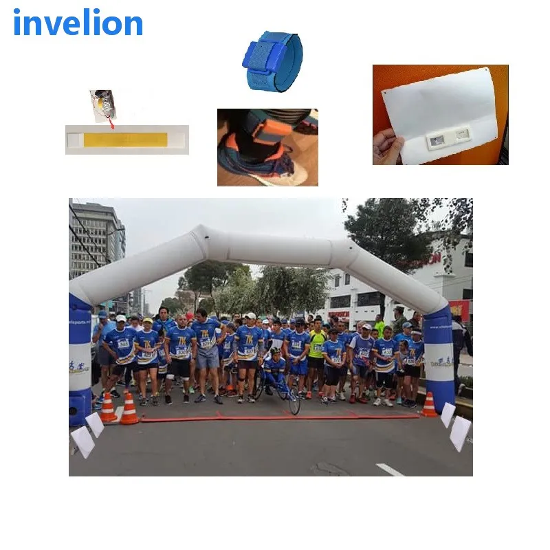 معصمه علامة RFID uhf برنامج معرف الشخصي / القراءة والكتابة نطاق قصير السلبي rfid uhf iso العلامة 840-960 ميجا هرتز