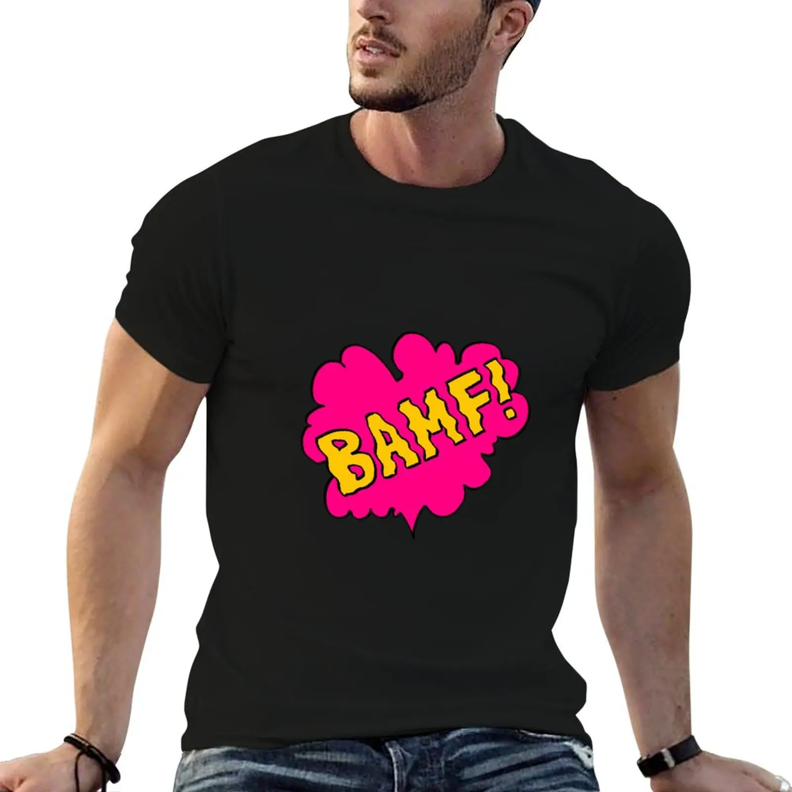 

BAMF! T-Shirt custom t shirt tees valentines clothes customizeds mens shirts graphic tee