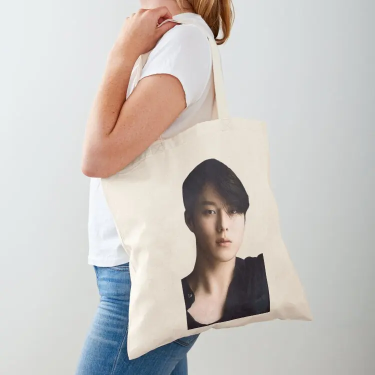 

Jang Ki-yong Tote Bag bag for beach reusable shopping bags cute pouch bag great
