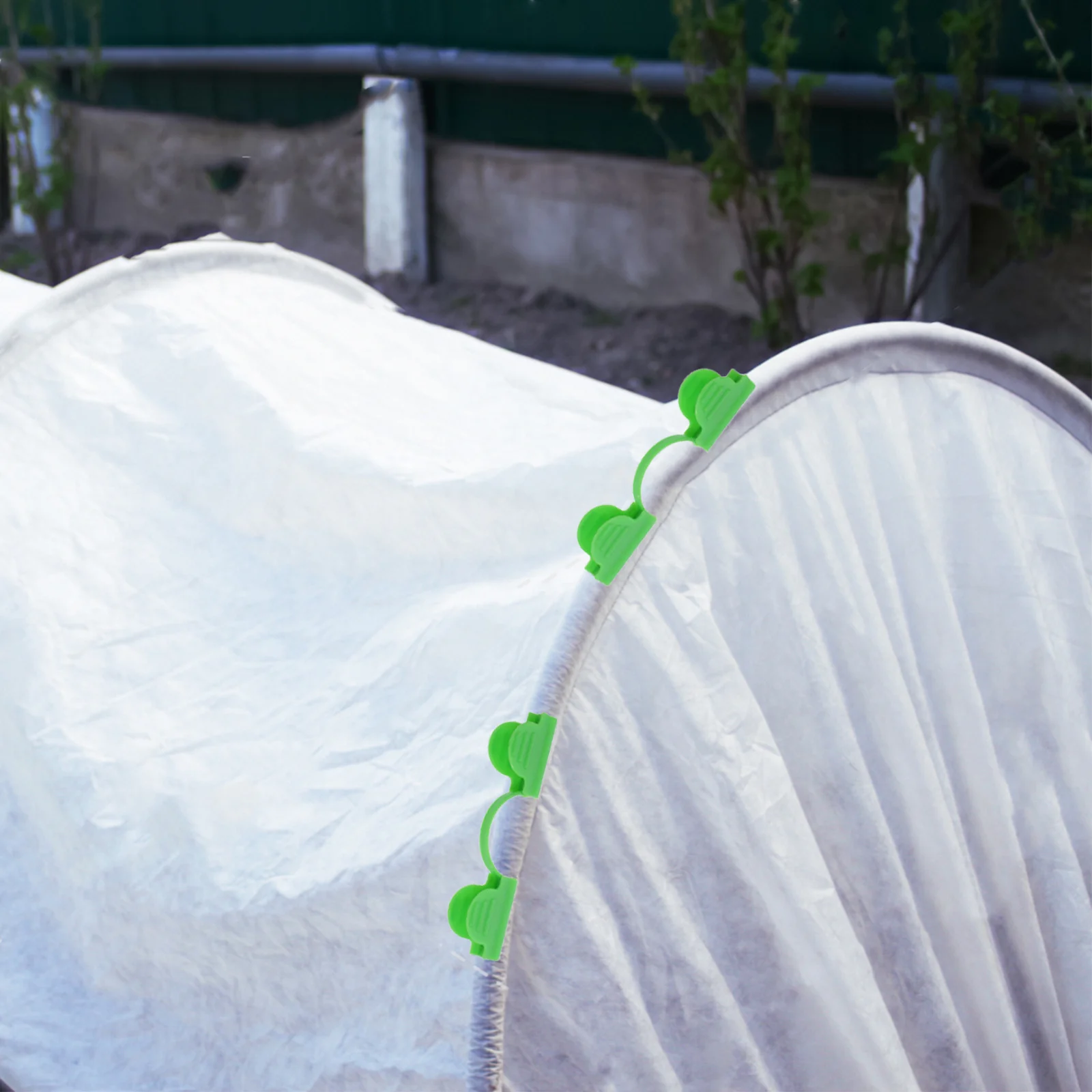 

1Set Garden Hoops Greenhouse Kit Fiber Sturdy Arch Design Easy Setup Adjustable Height Raised Beds Row Cover Supports Garden