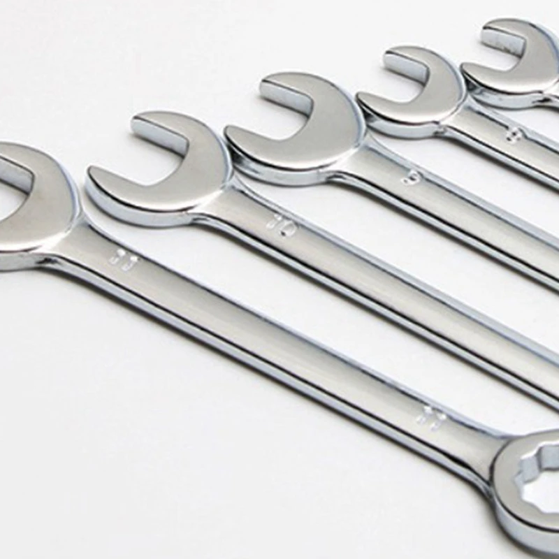 LJL-20Pcs Mini Engineer Wrench Dual Heads Offset Ring Spanner Tools Spanner Combination Key 4-11Mm Wrenches Hand Set