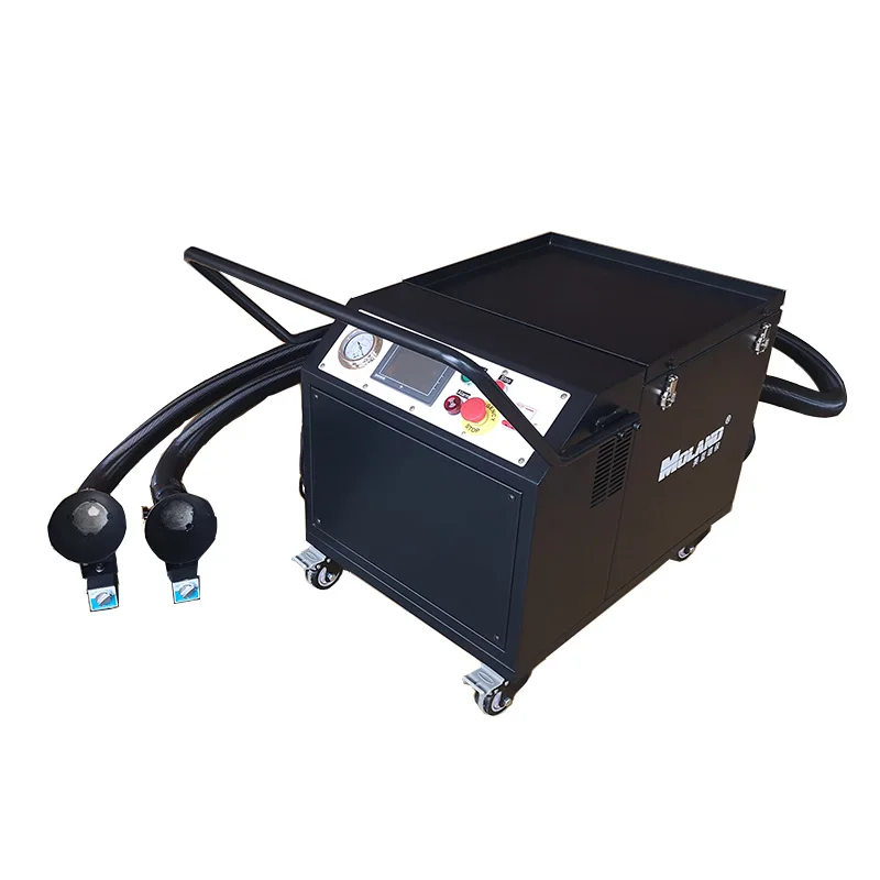 

Портативный вытяжной экстрактор с двойными гибкими руками, очиститель выхлопных газов автомобиля, очиститель дыма для лазерной очистки