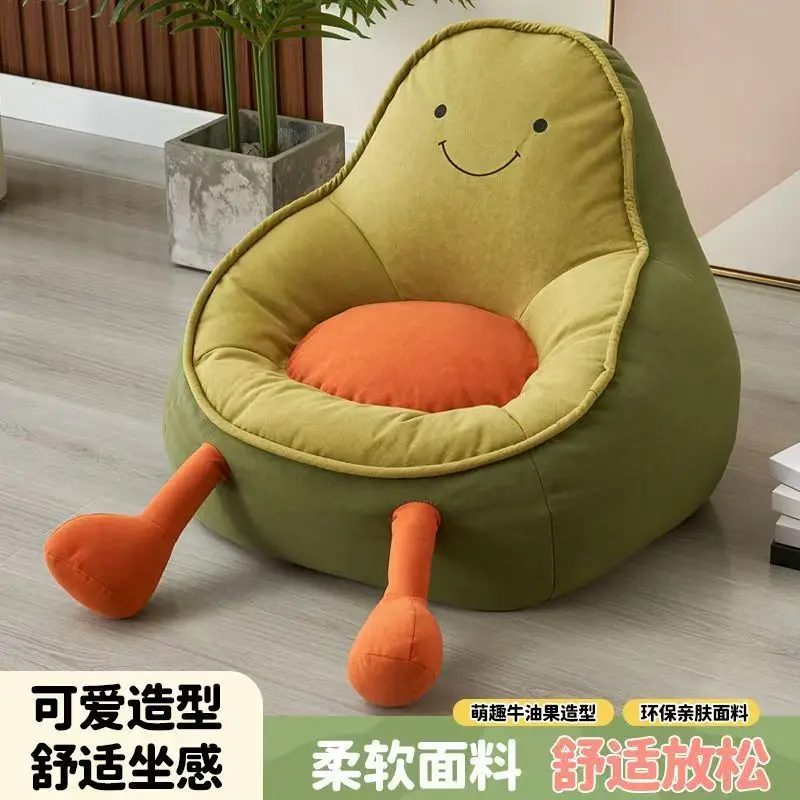 Internet celebrity home leisure chair reading balcony single sofa chair cute sofa cartoon children