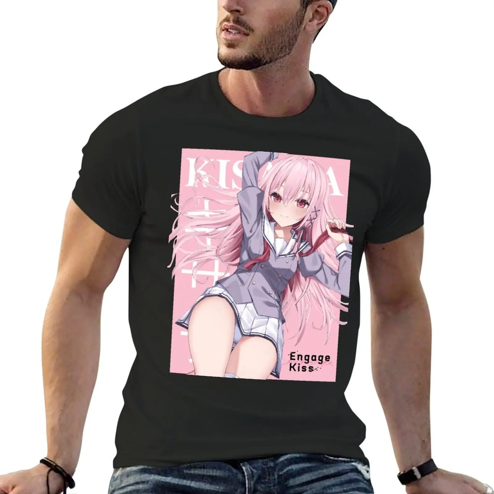 

Kisara - Engage Kiss T-Shirt summer shirt graphic t shirts mens vintage t shirts