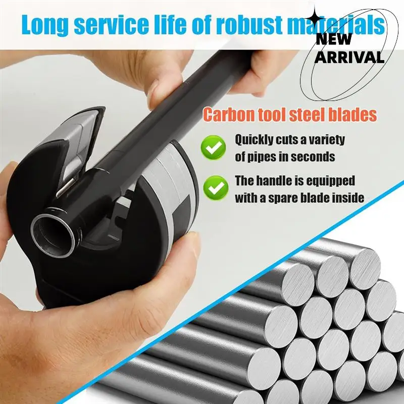 A15F-Ratcheting Tubing Cutter Ratcheting Pvc Cutter For Cutting Pvc, Ppr, And Plastic Hoses, Ratcheting Tube Cutter (1/4" To 7/8