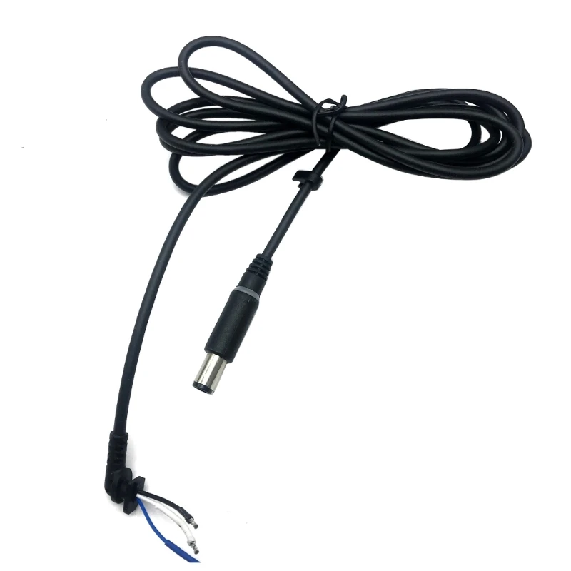 Multi functional DC7450 Power Cord with Light and Pin Design Quality and Reliable DC7.4x5.0mm Male Plug Connector Wire