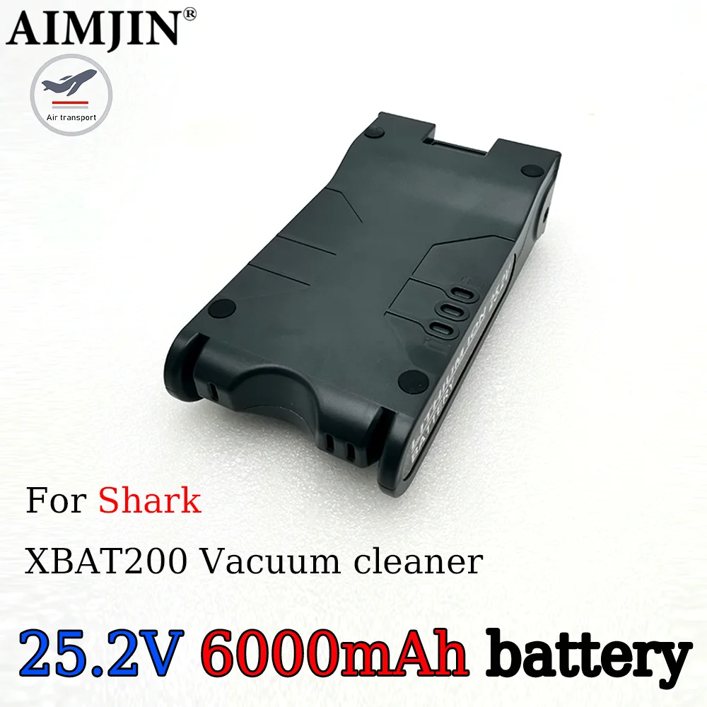 

For Shark 25.2V 6000mAH lithium-ion vacuum cleaner battery, XBAT200 ION Rocket IONFlex and IONFlex Cordless Vacuums Battery