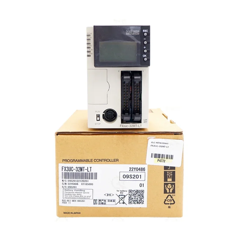 New Spot Stock Products FX3UC-32MT-LT  Programmable Controller Brand New Original  Technical Support Available  Plc Controller