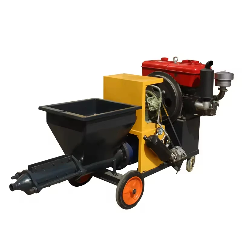 Professional High Pressure Spraying Machine Multifunctional Coating Cement Mortar Grouting Putty Stone Paint Plaster Spray Gun