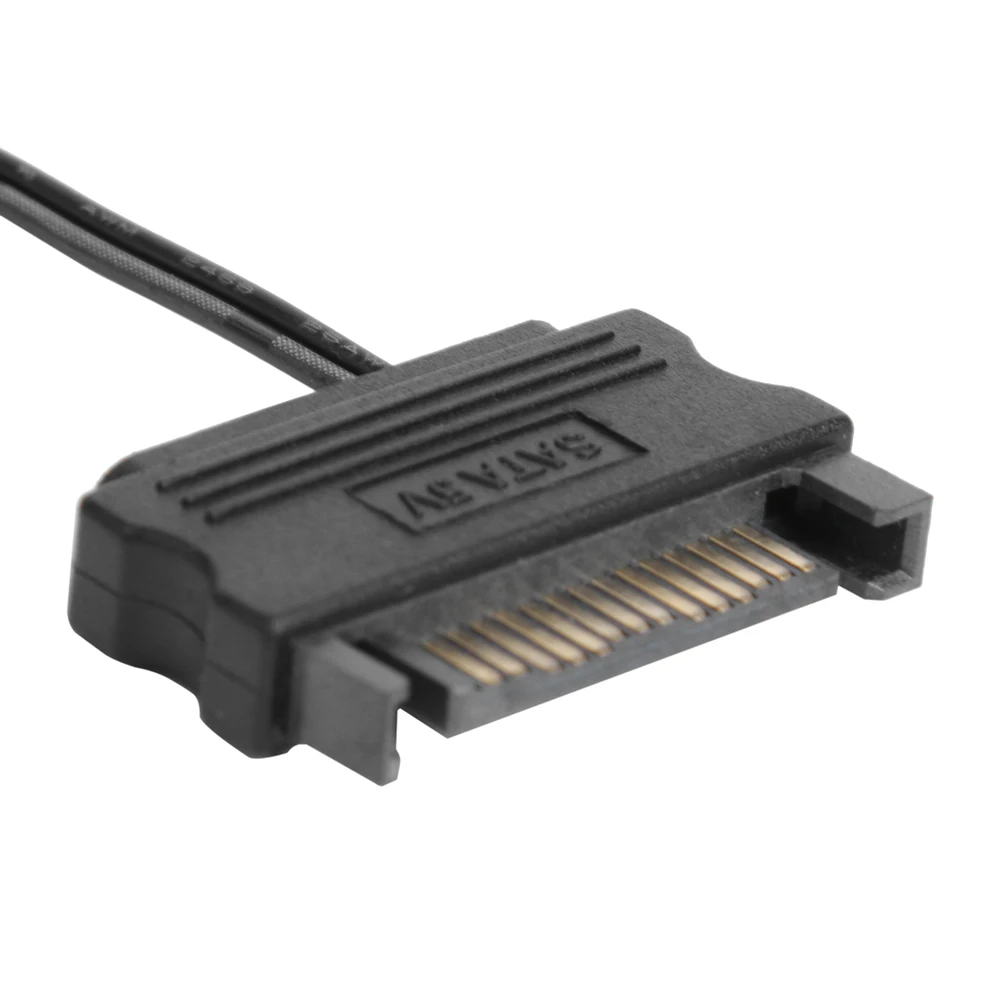 

5V Gorgeous ARGB Controllers SATA Pins Power Supply Desktop Strong Toughness Electric Portable RGB Remote Control