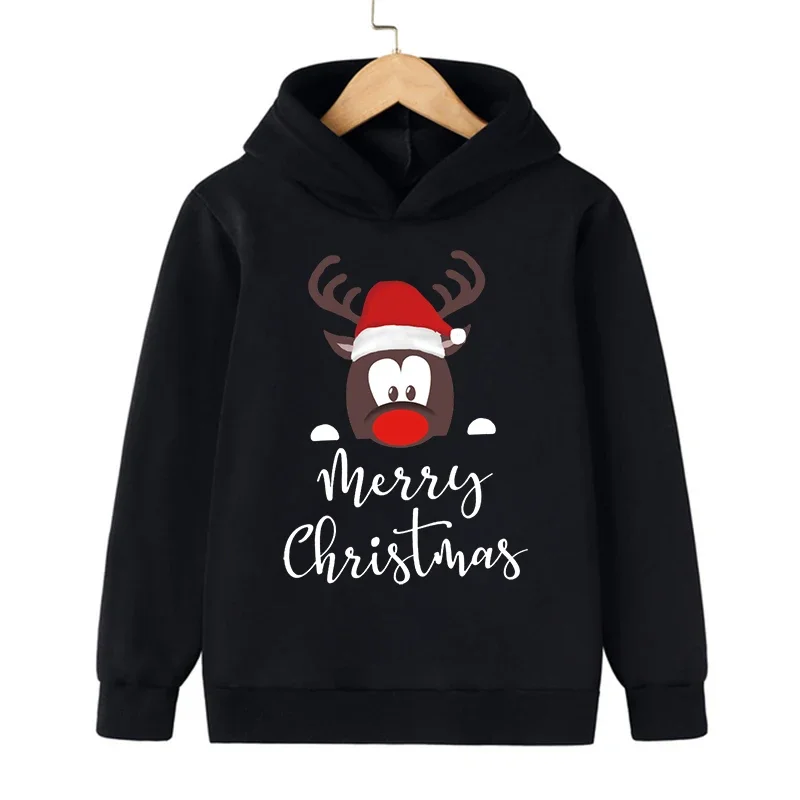 

Sweatshirts Manga Cartoon Christmas Hoodie Funny Children Christmas Clothes Kid Girl Boy Manga Sweatshirt Hoody Baby Casual Top