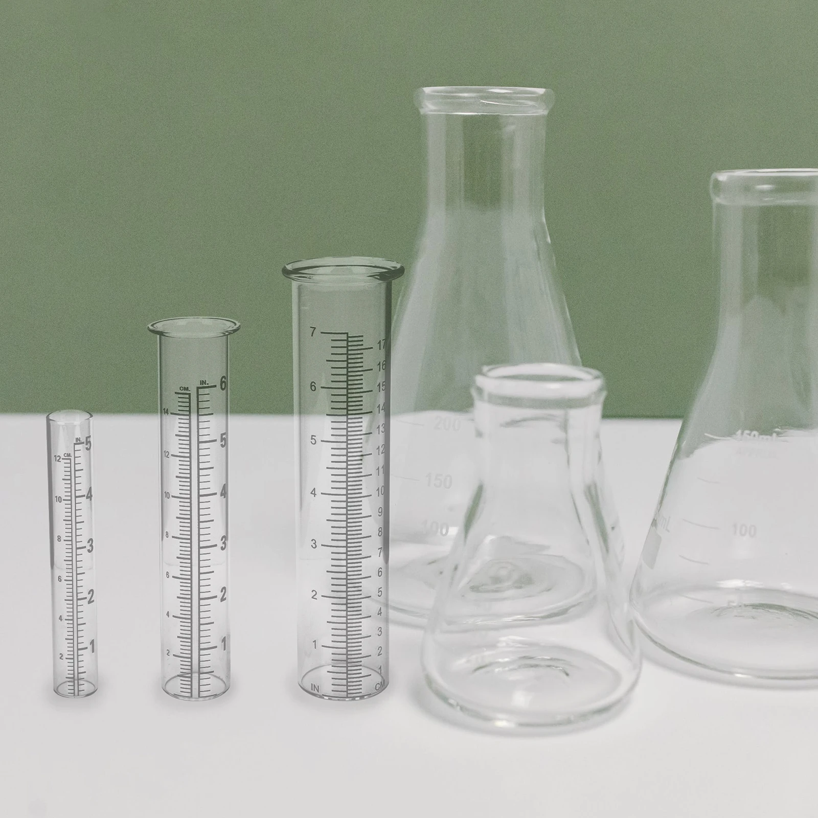 

3 Pcs Rain Gauge Outdoor Rainfall Tool Tube Precision Measuring Glass Measurer Cylinders Tubes