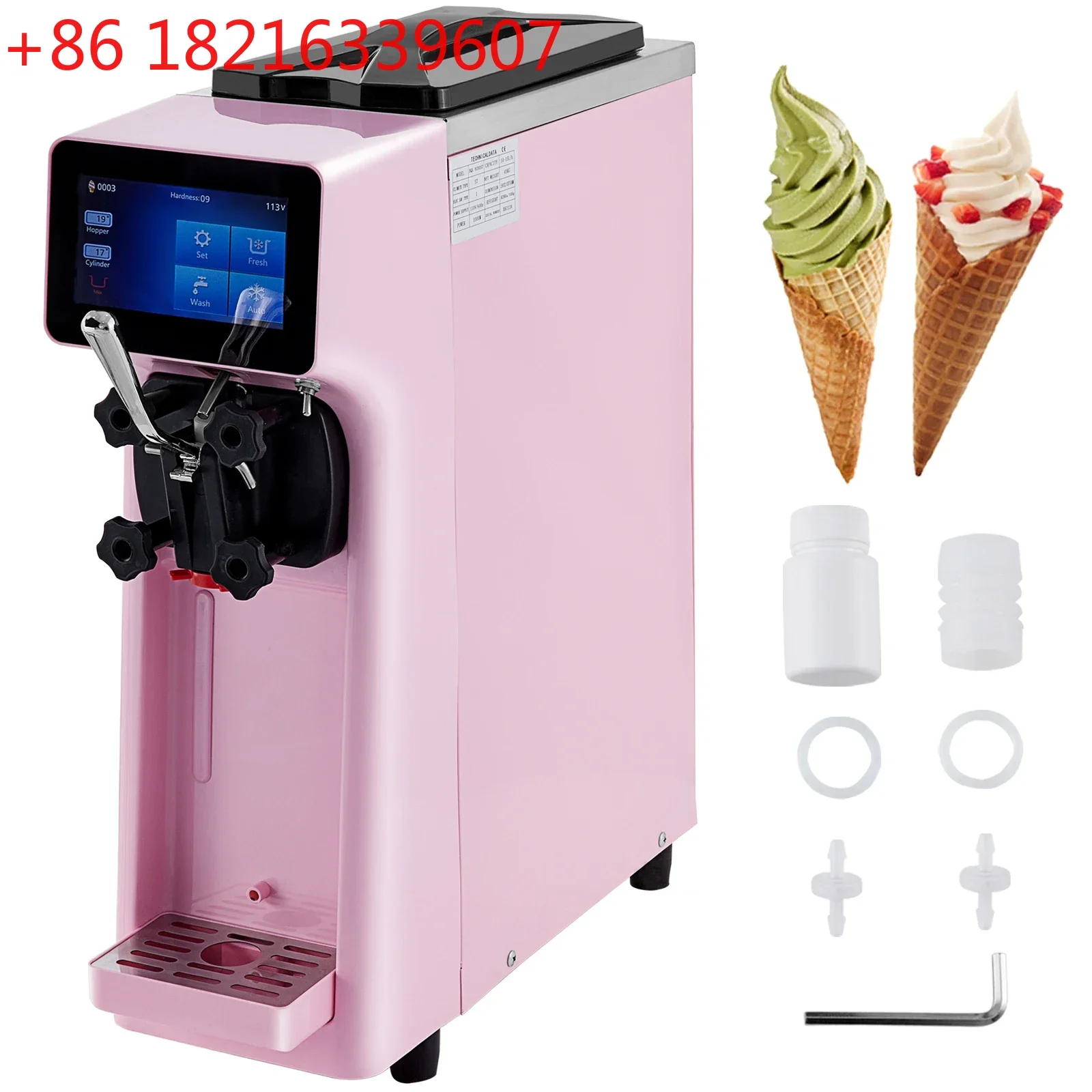 

10-20л/ч мороженица, коммерческая столешница с одним вкусом, сорбет Gelato, йогурт, домашнее морозильное оборудование, торговый автомат