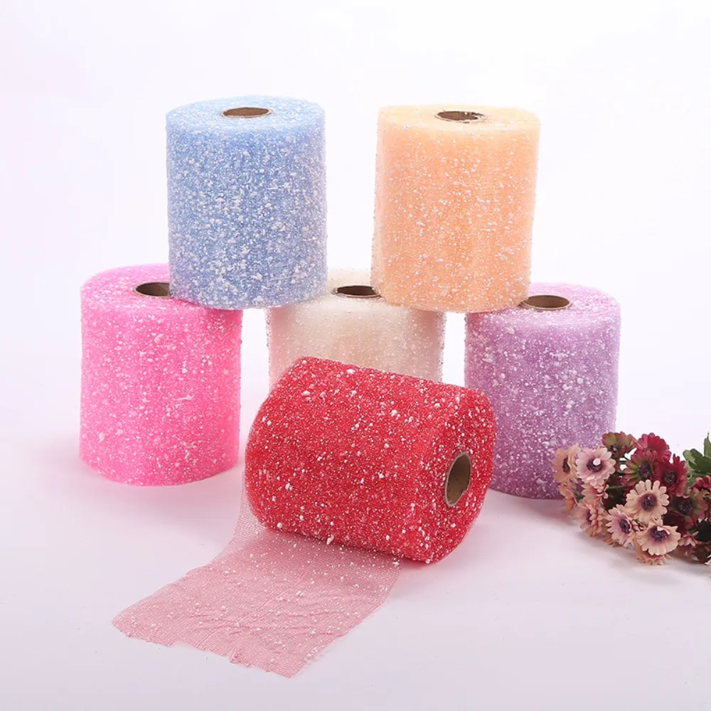 New Gauze Yarn Wrapping Paper DIY Handmade Flower Paper Yarn Net Practical Snowflake Packing Paper