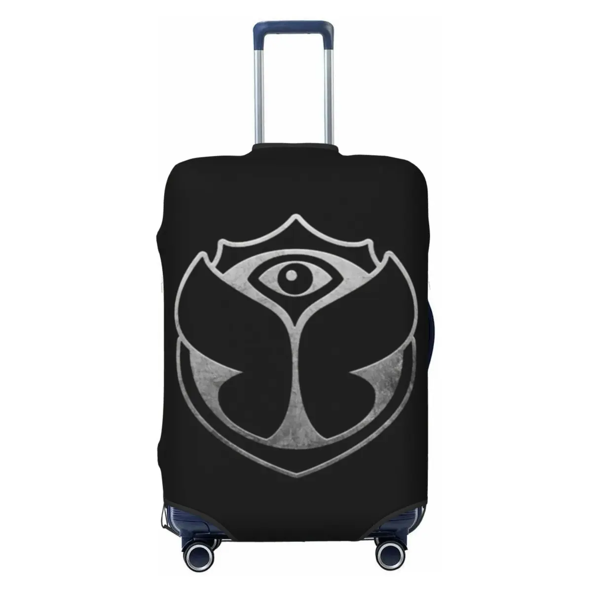 

Custom Metalic Tomorrowland Suitcase Cover Washable Electronic Dance Luggage Protective Covers for 18-32 inch