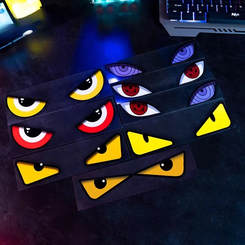 

Demon eye car sticker motorcycle helmet reflective decoration personality creative car sticker