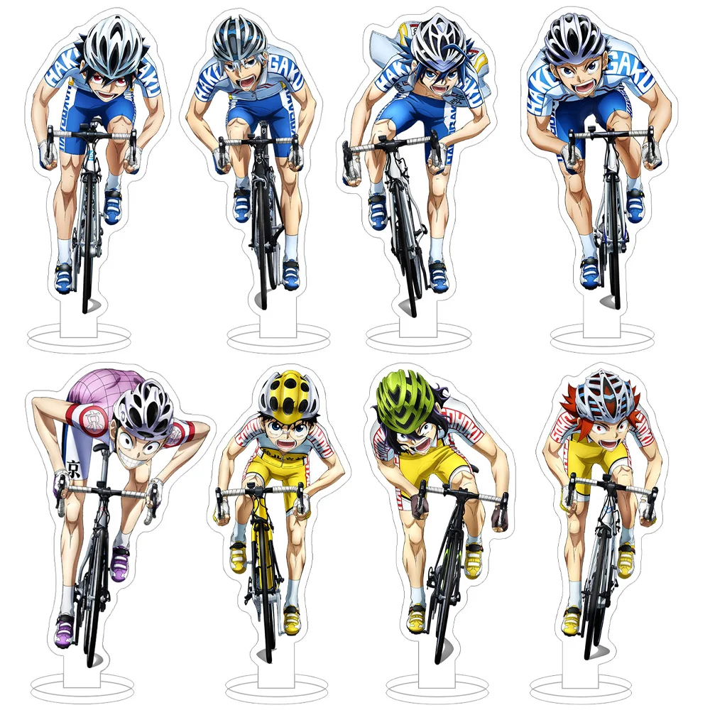 Yowamushi Pedal bicicleta Anime juguete Toudou Jinpachi Junta Teshima Yasutomo Arakita soporte acrílico adorno de escritorio regalo de vacaciones caliente