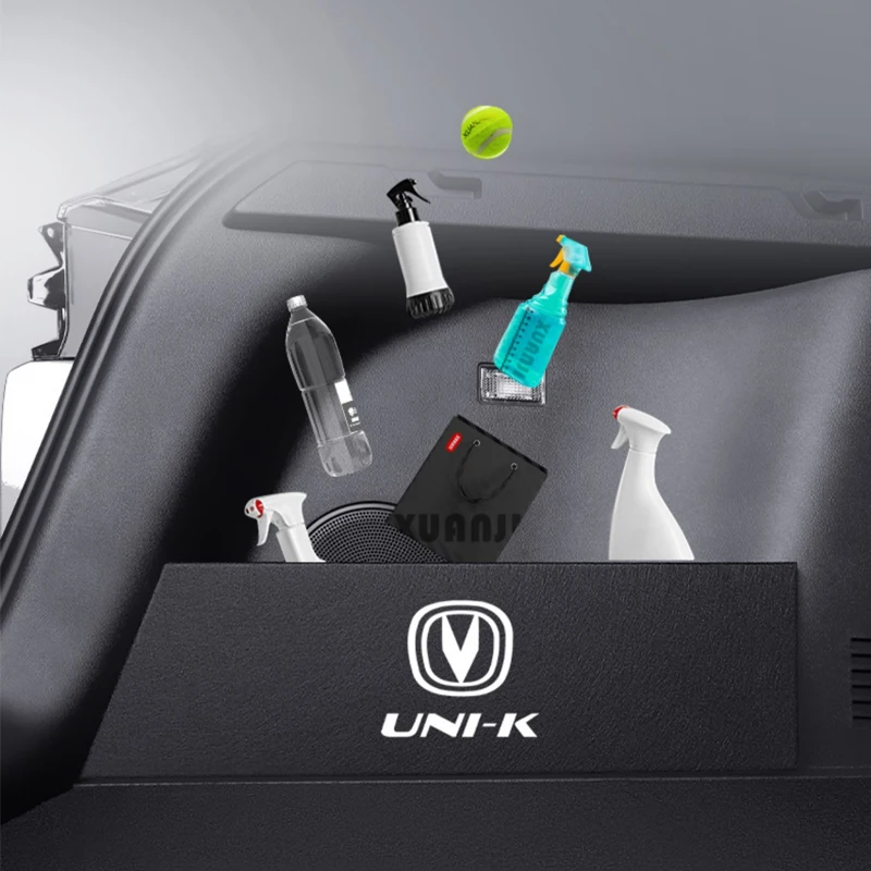 For Changan UNIK UNI-K 2021-2023 Car Interior Trunk Organizer Storage Save Space Partition Decoration Auto Accessories