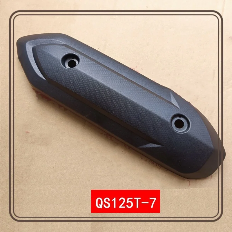 

Motorcycle Muffler Cover Suitable for Suzuki Limeng QS125T-7 7A 7B Exhaust Pipe Anti-scalding Cover Decorative Shell