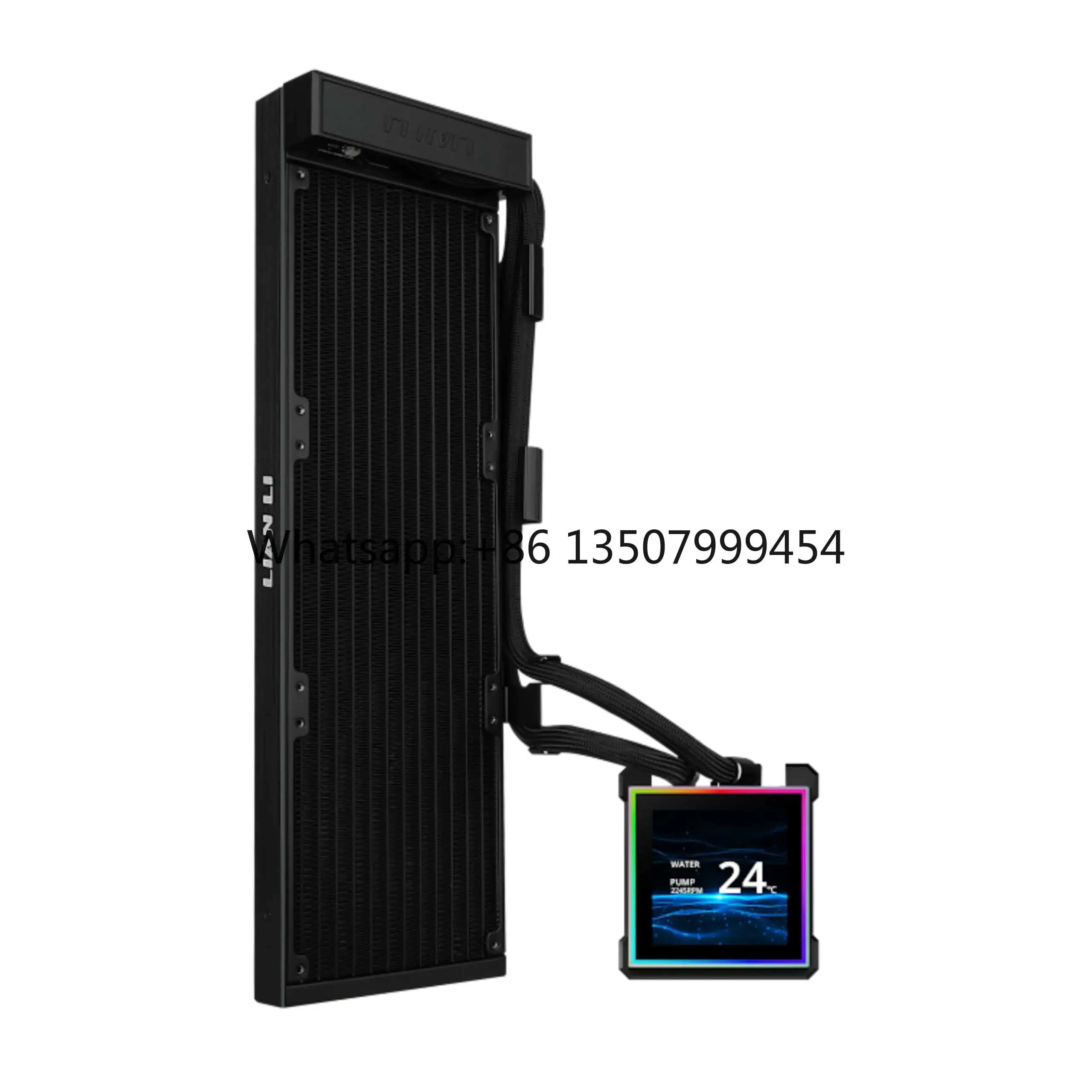 ALIBABA LIAN LI Hydroshift II C 360TL RGB Liquid CPU Cooler 360mm AIO 2.1 IPS LCD Screen Alibaba (HS2LCD36TB)