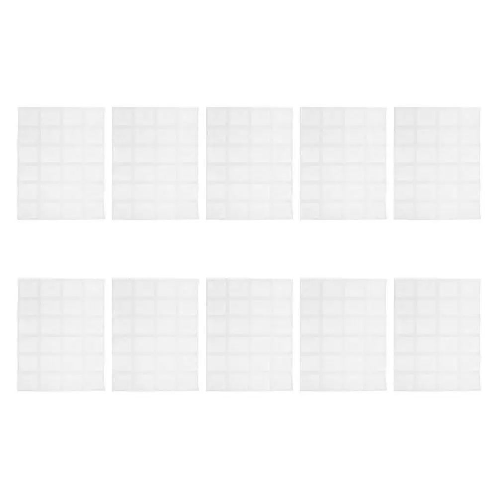 10Sheets Reusable Ice Sheets for Coolers Automatic Absorption Food Temperature Control Packs Chilled Shipping Cold Packs Dry Ice