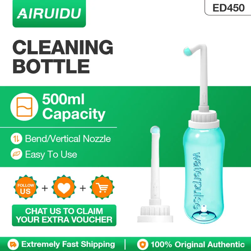 

500ml Portable Bidet Spray Handheld Travel Bidet for Pregnant Women Baby Cleansing Water Washer Bottle Baby Showers Mom Bottle