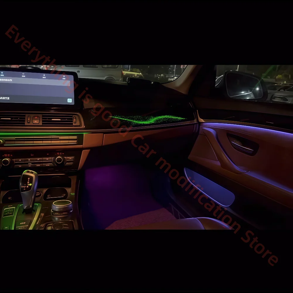

For BMW 5 series F10 F18 RHD Ambient Light LED Atmosphere Lamp Car interior lighting upgrade Car accessories 1:1 trim panel LHD