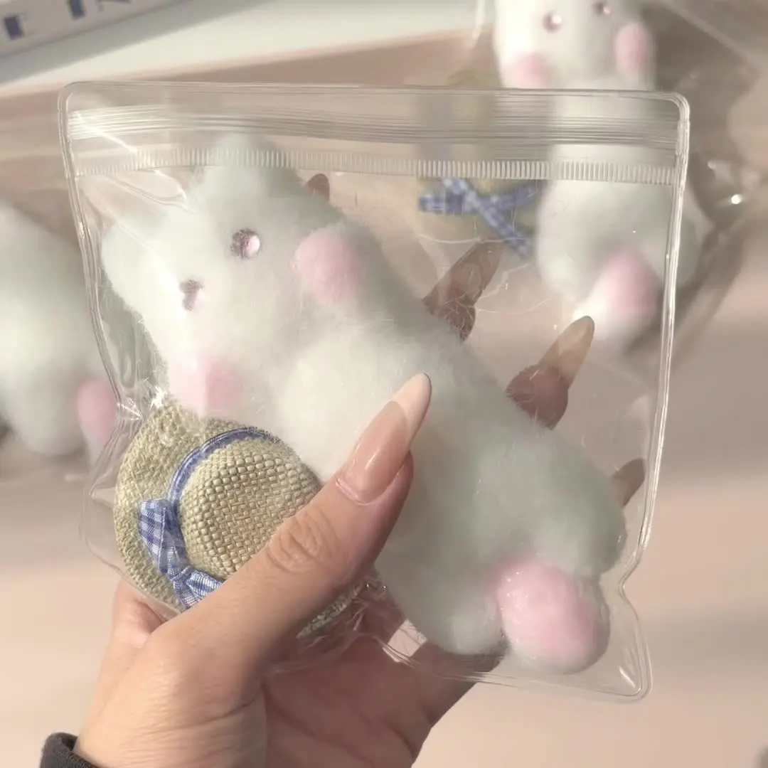 Nette Weiche Squishies Stroh Hut Katze Squeeze Spielzeug Antistress Kitty Taba Squishy Kinder Mädchen Spielzeug Geschenk Stress Ball Erwachsene Sensorischen Spielzeug