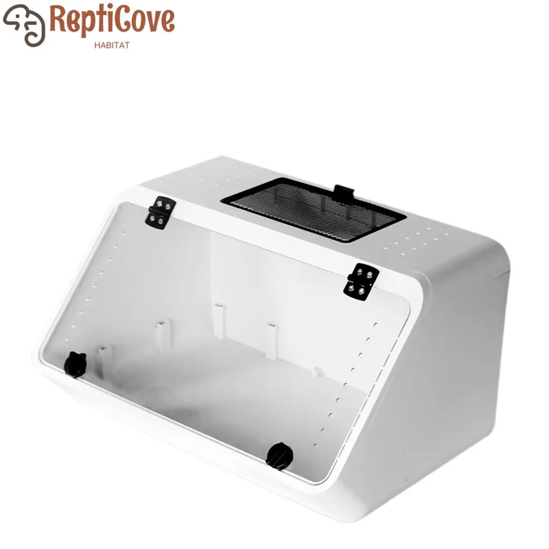 

Lightweight Amphibious Breeding Box for Turtles and Small Pets,Water and Land Plastic Habitat for Hedgehog and Climbing Pets