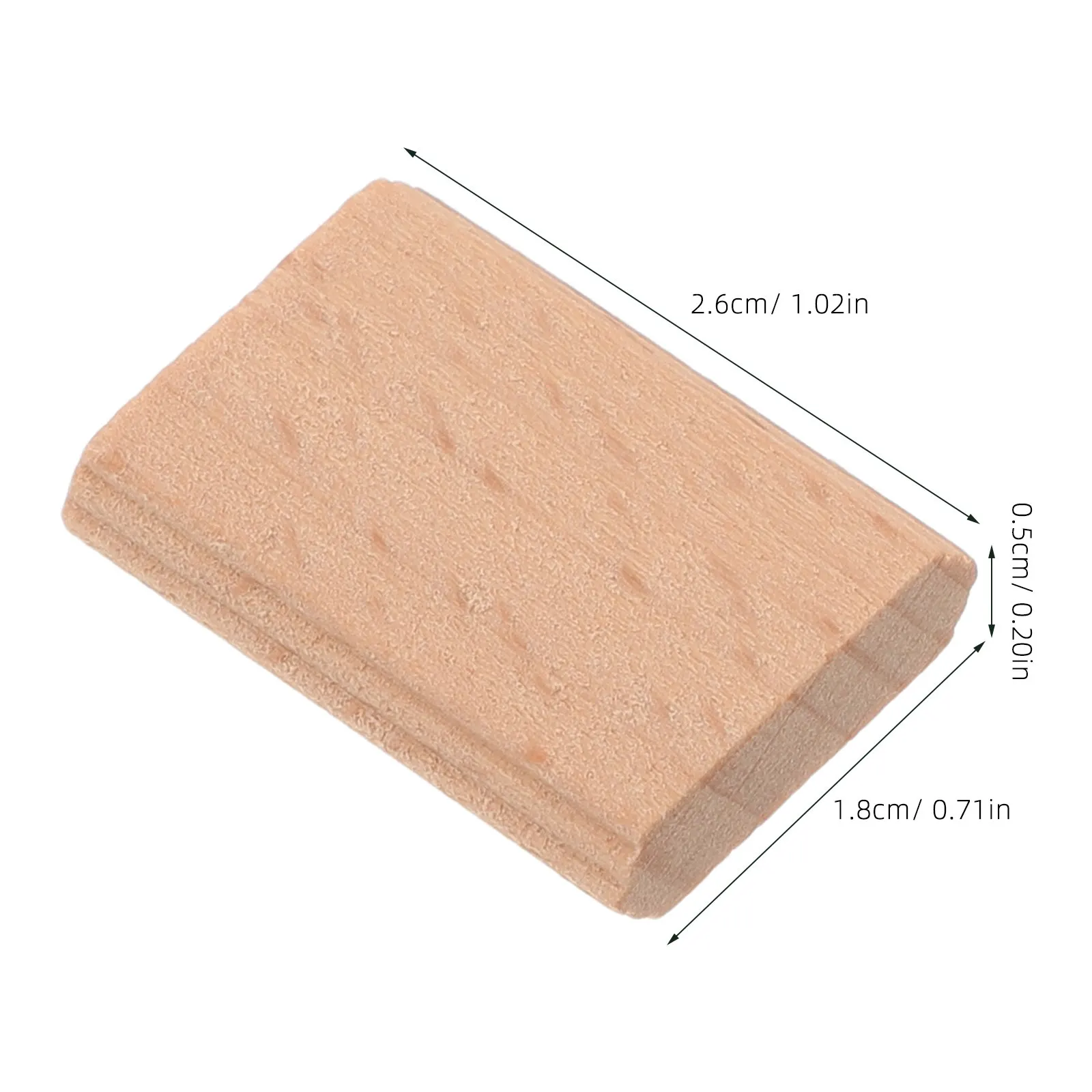 50Pcs Solid Wood Tenon Inserts High-Density Joinery Craft Accessories Cabinet Making Frame Splicing Furniture Construction - view 5