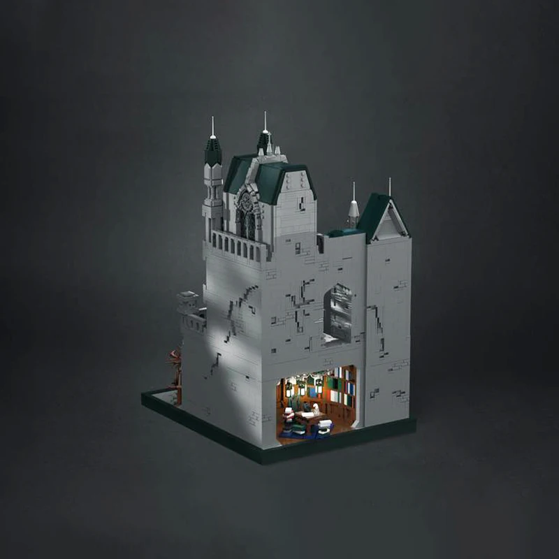 Jeu Scène Tech Architecture Gothique MOC-155744 Les Rues De Yharnam décennie s De Construction Modèle Collection Briques Jouet Cadeaux Pour Enfants