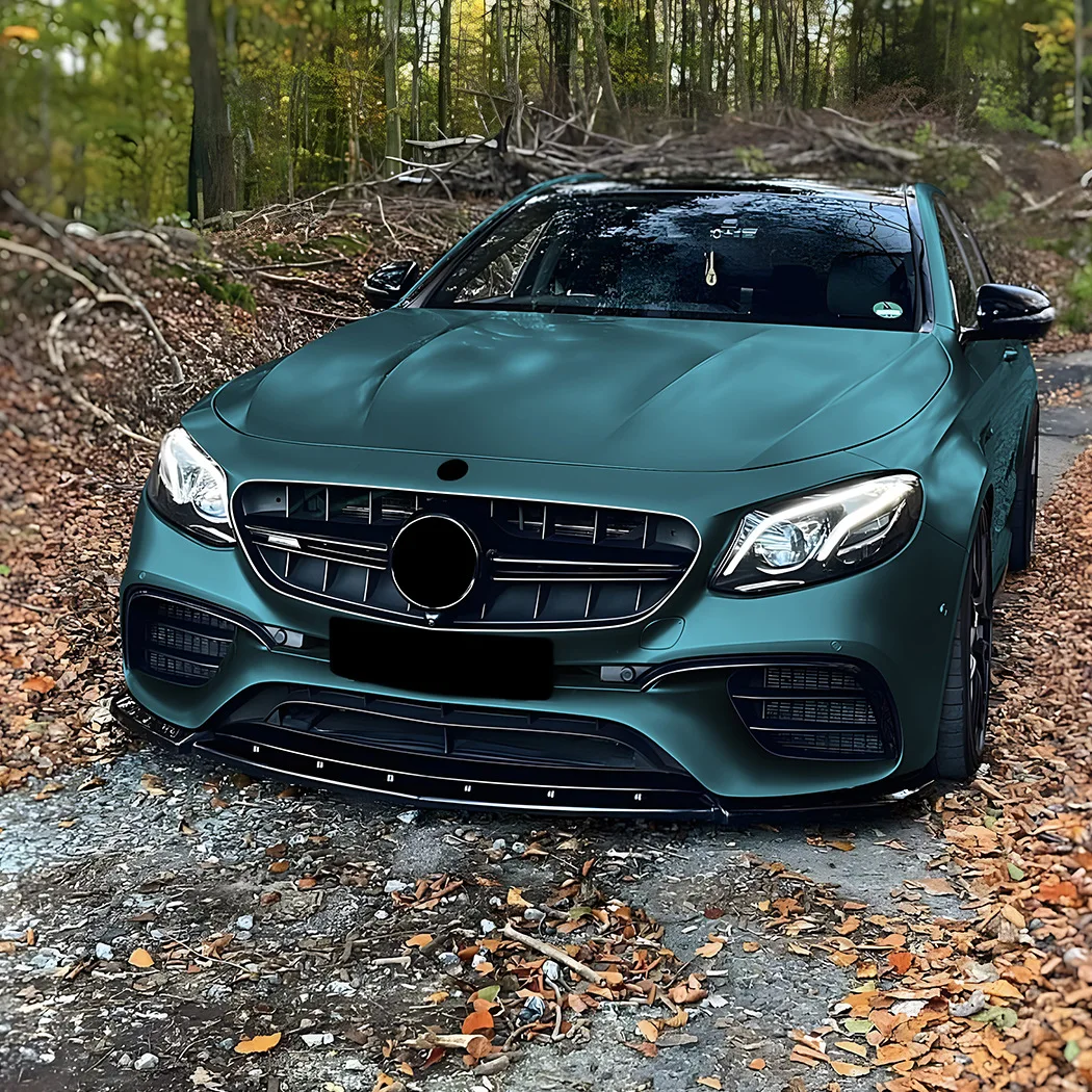

Для Mercedes E-Class W213 Pre-Facelift E63 AMG 2016-2020: передний бампер, сплиттер, спойлер