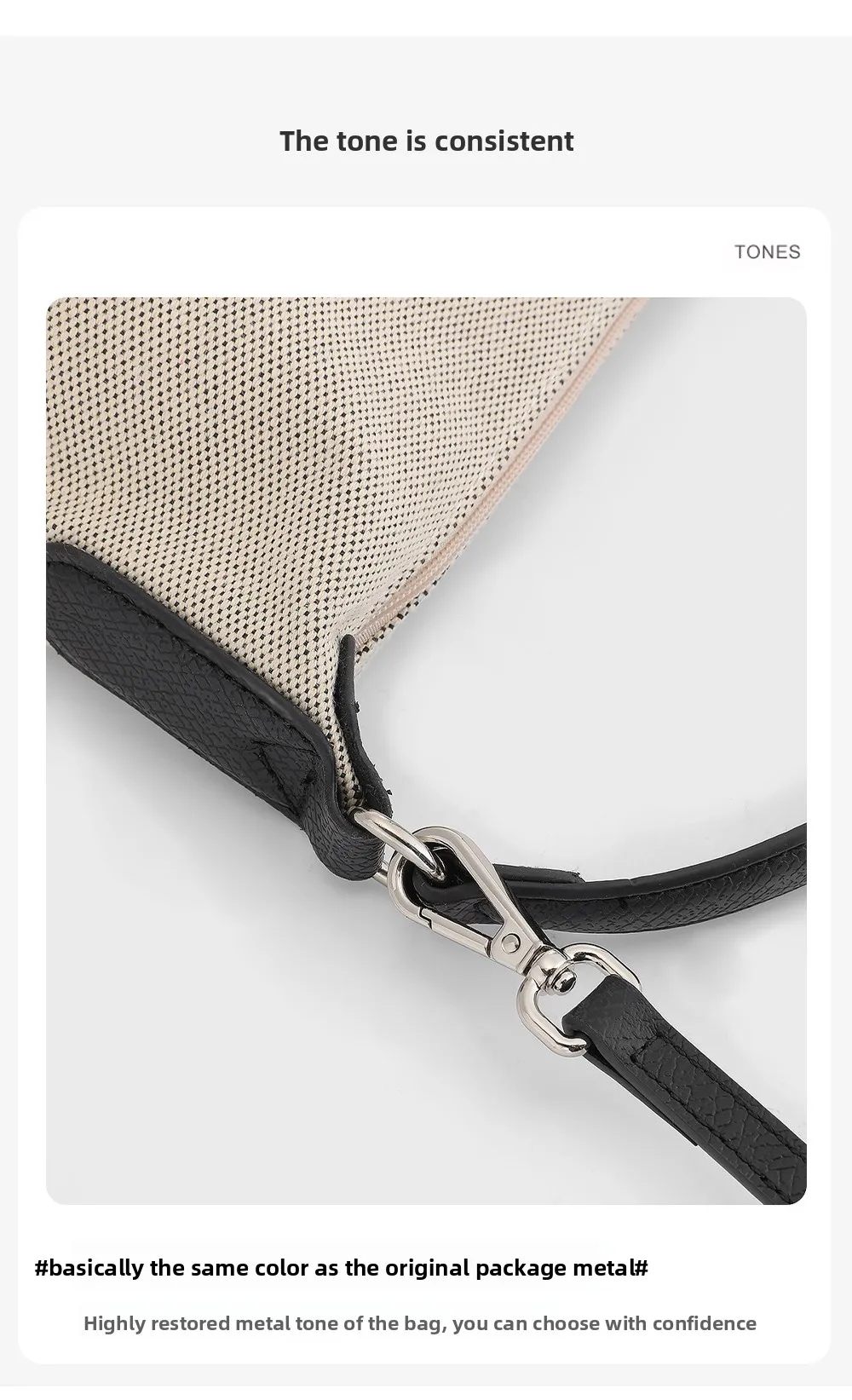 Bag Chain Strap Insert For Canvas Lunch Box Bag Durable Fashion Good Quality Bag Modification Bag Accessories